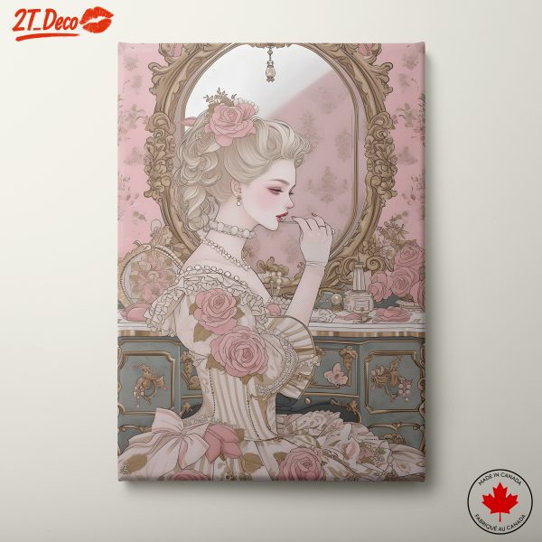 Elegant Victorian Glamour Artwork