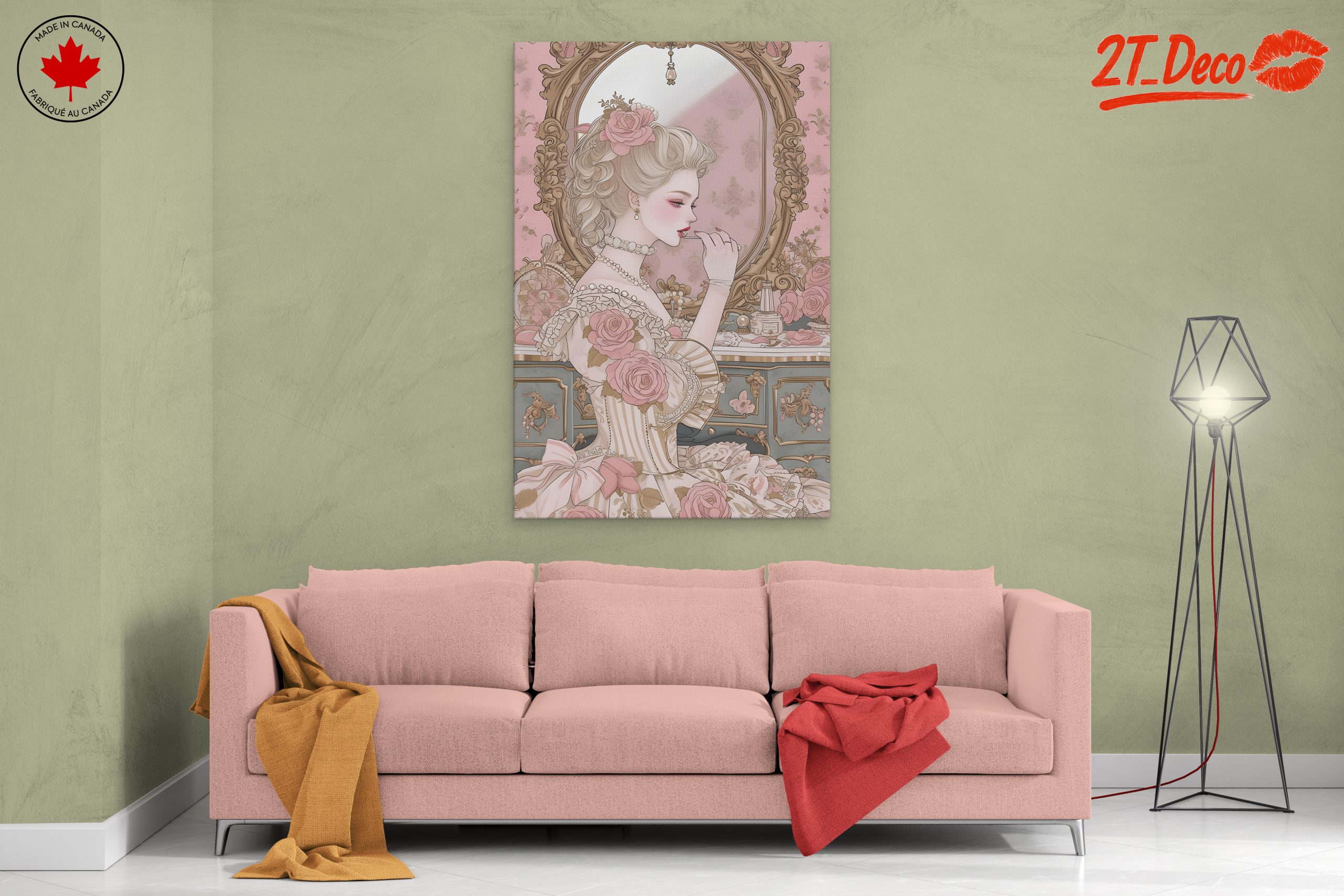 Elegant Victorian Glamour Artwork - Image 2