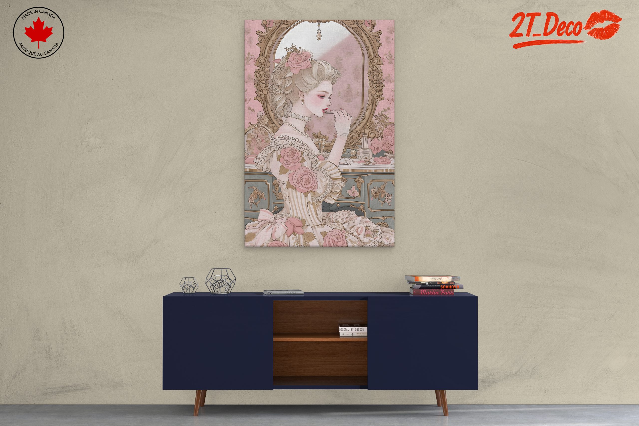 Elegant Victorian Glamour Artwork - Image 3