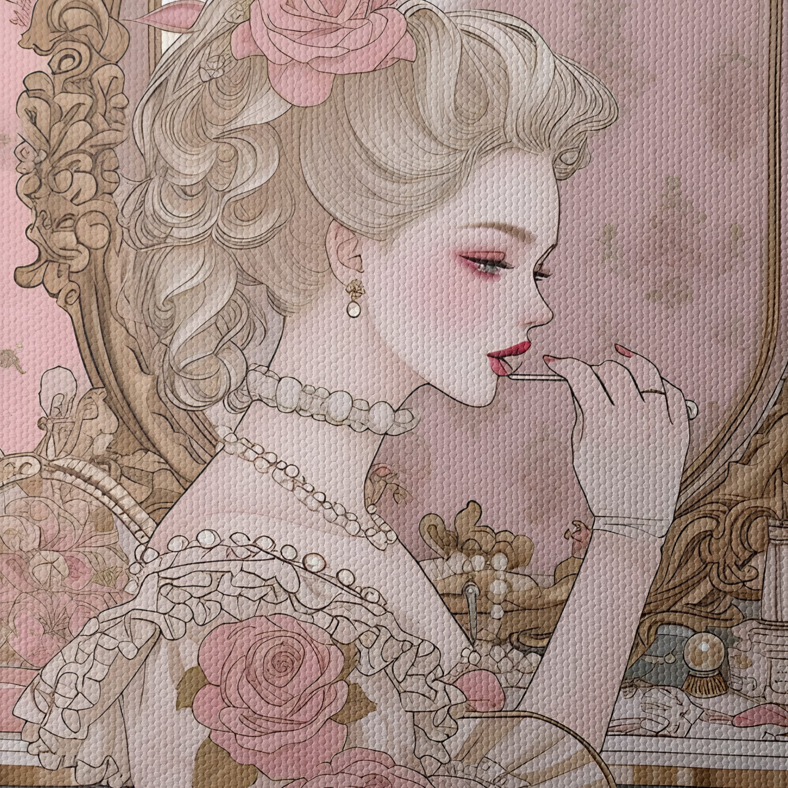 Elegant Victorian Glamour Artwork - Image 4
