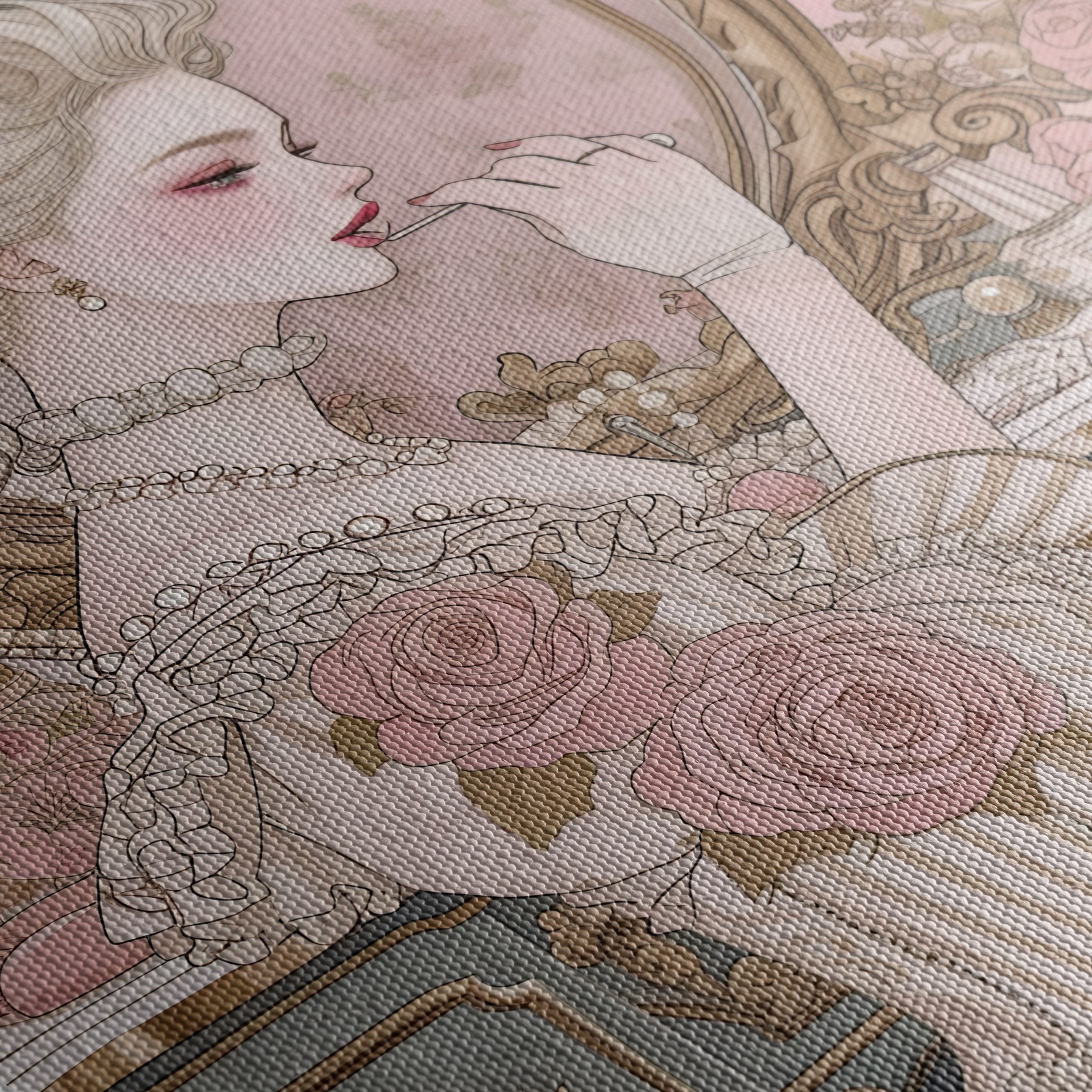 Elegant Victorian Glamour Artwork - Image 5