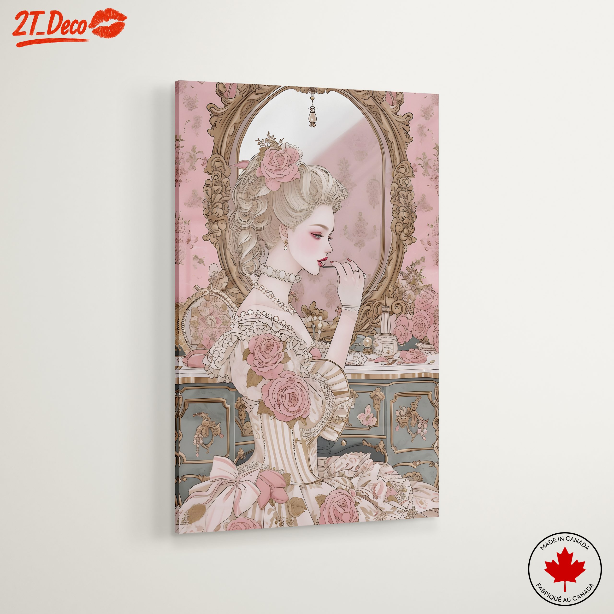 Elegant Victorian Glamour Artwork - Image 6
