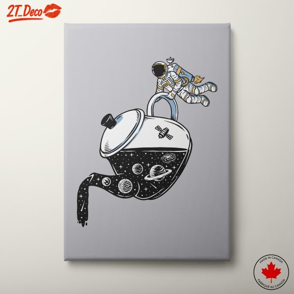 Unique Astronaut Space Art for Your Wall