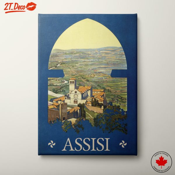 Assisi Landscape Art
