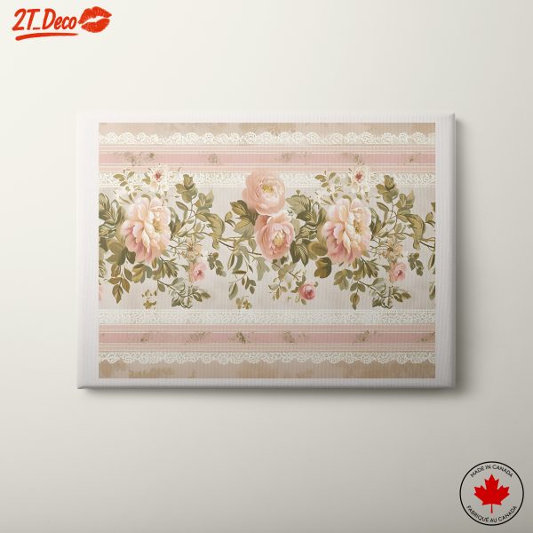 Elegant Floral Vintage Art Print