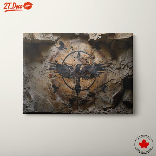 Cave Art Inspired Designs Featuring Birds