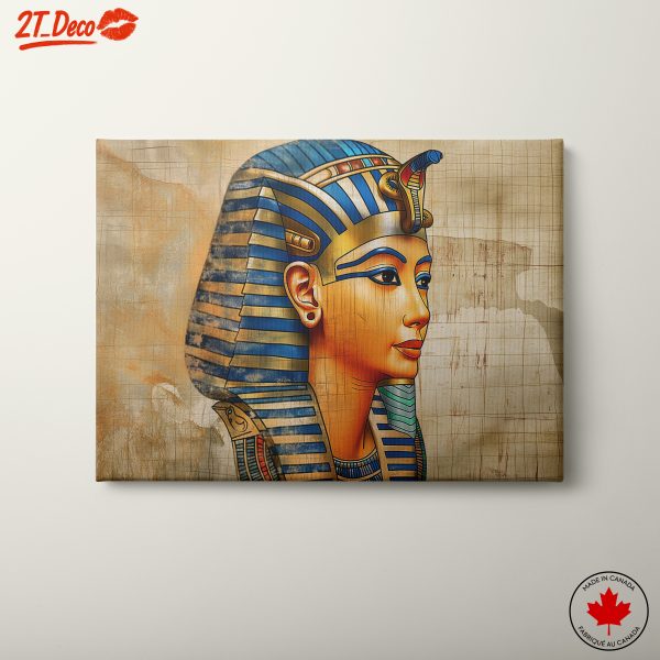 Ancient Egyptian Art Portrait of a Pharaoh
