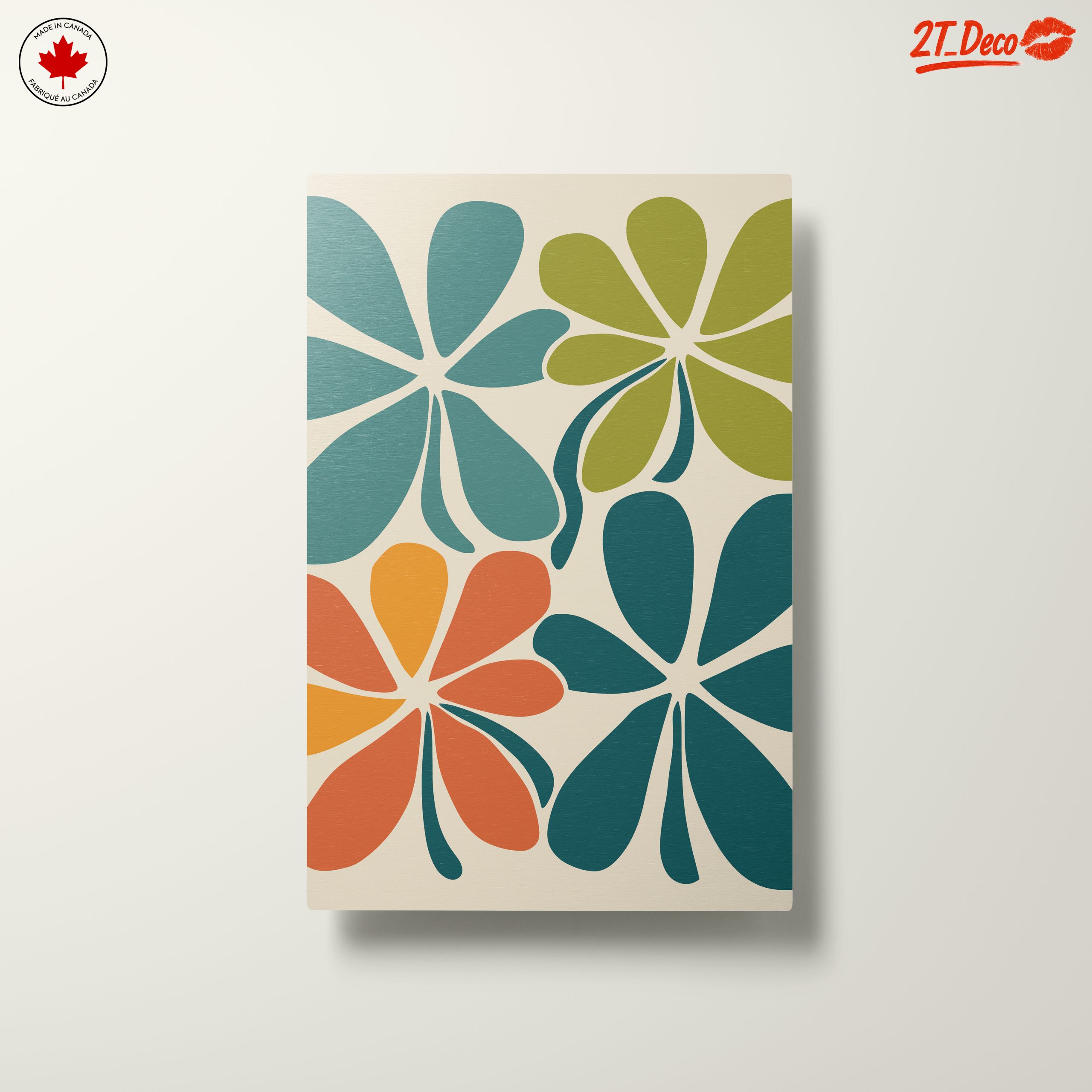Abstract Botanical Design with Flowers - Image 10
