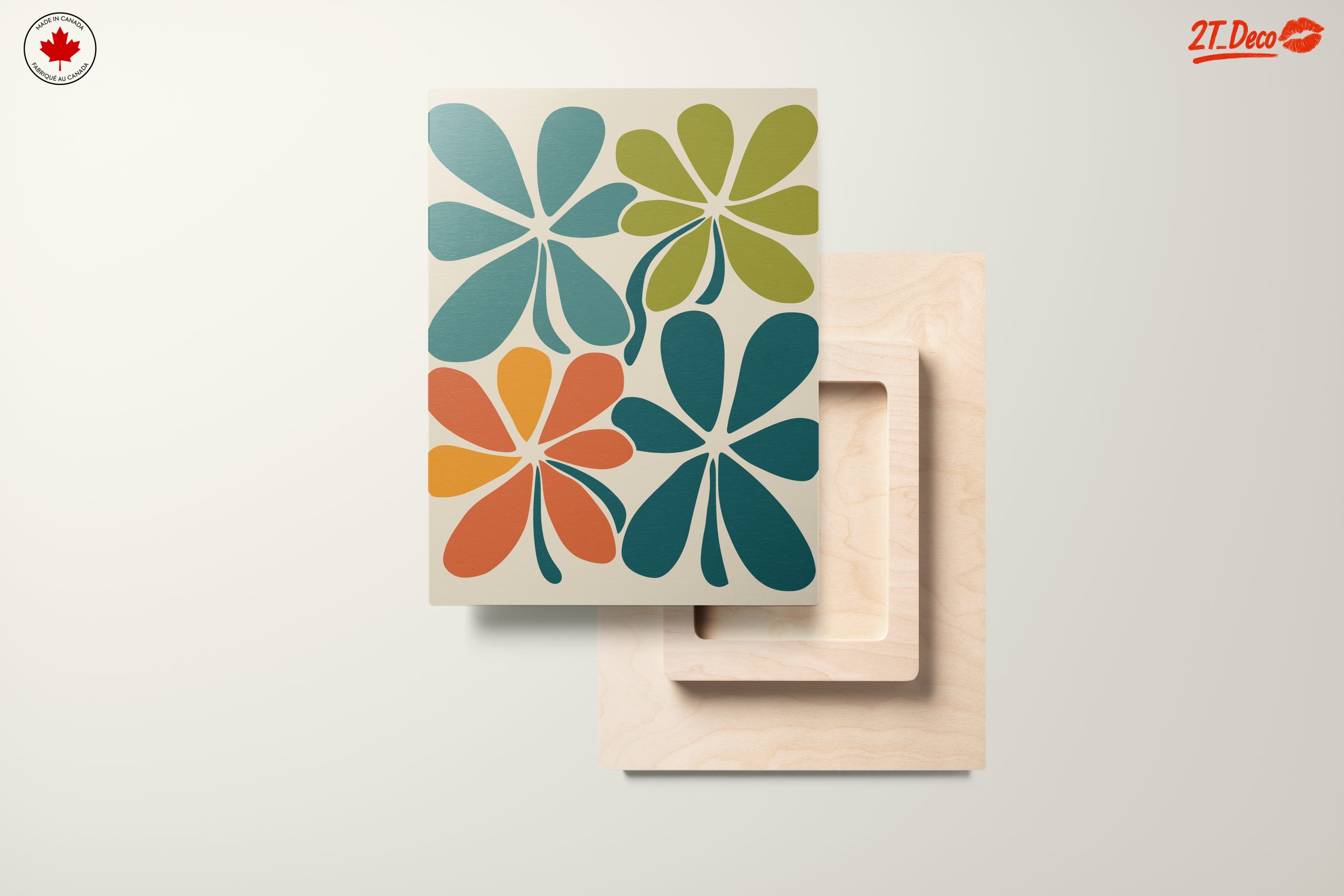 Abstract Botanical Design with Flowers - Image 11