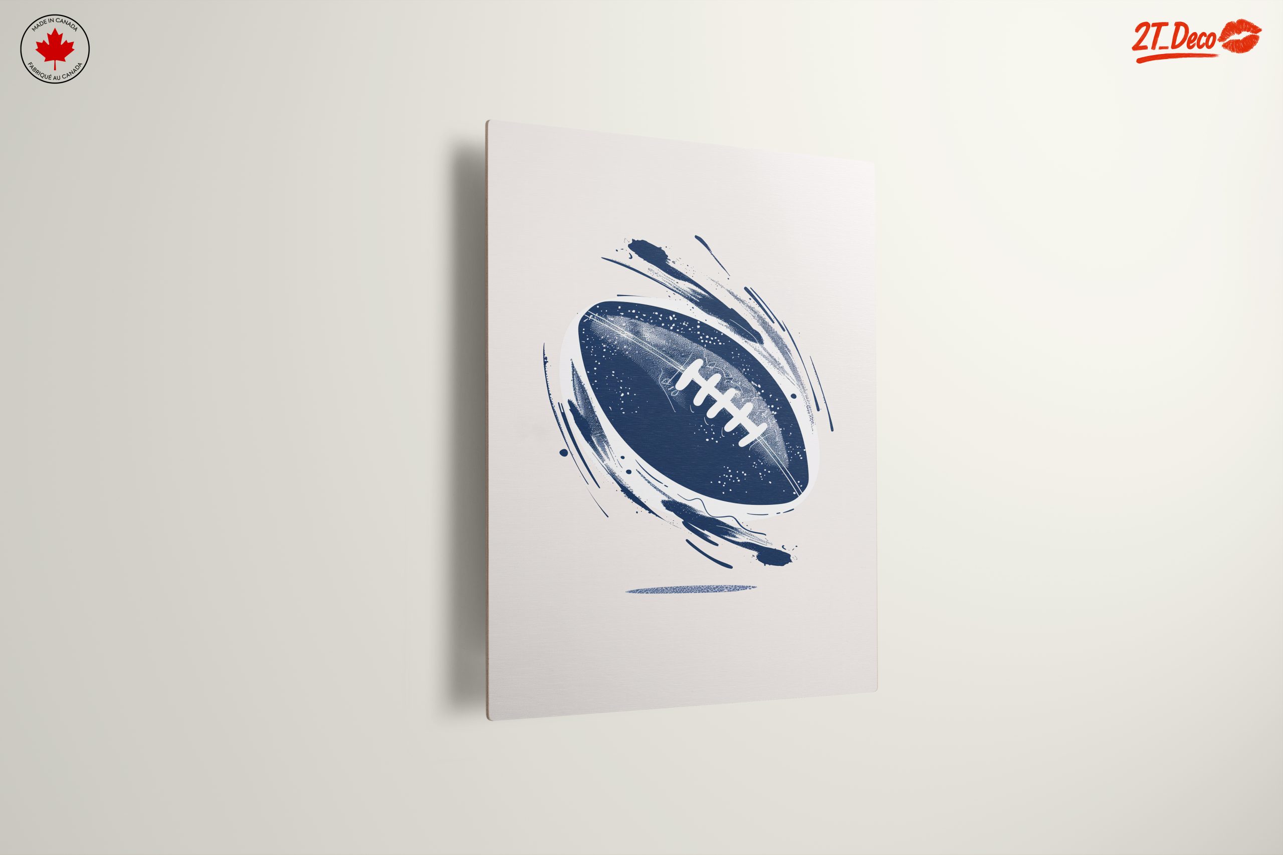 Dynamic Football Motion Artwork - Image 13