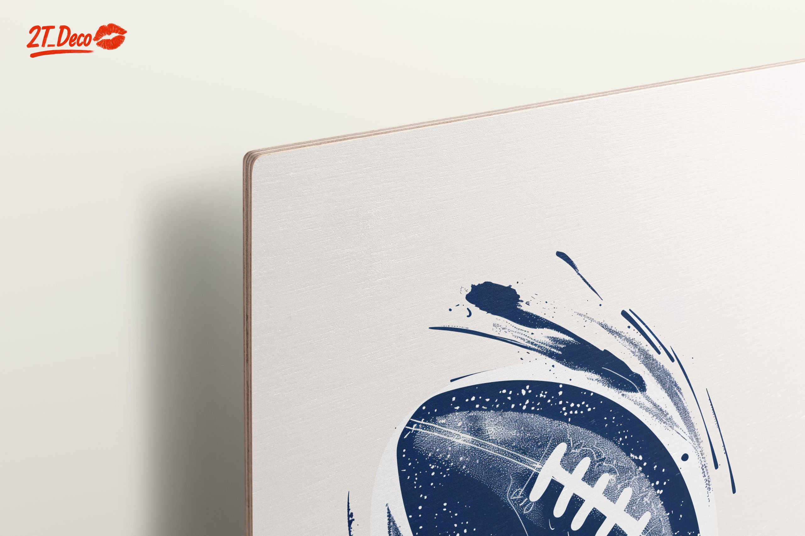 Dynamic Football Motion Artwork - Image 15