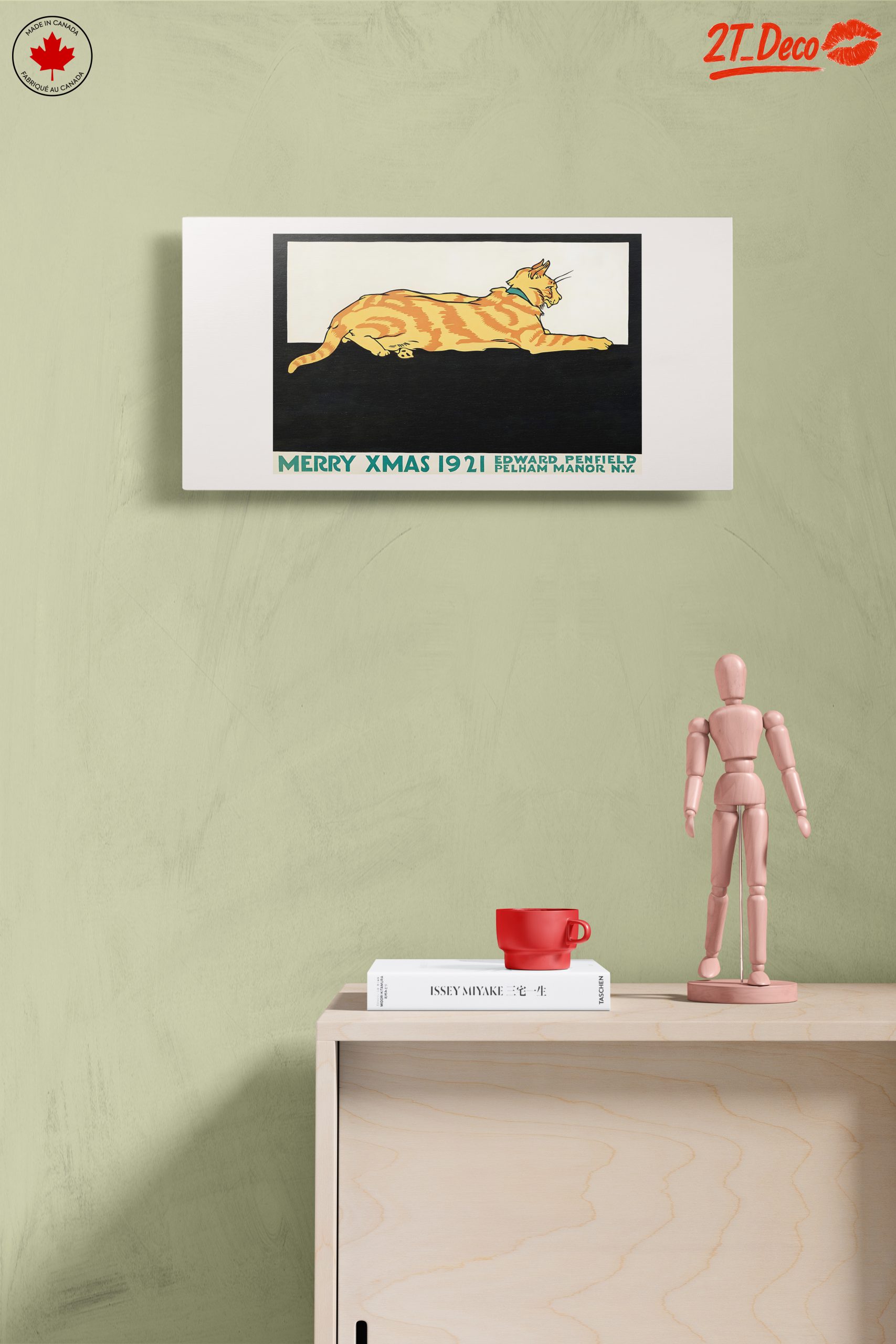 Stylish Cat Art for Home Decor - Image 14
