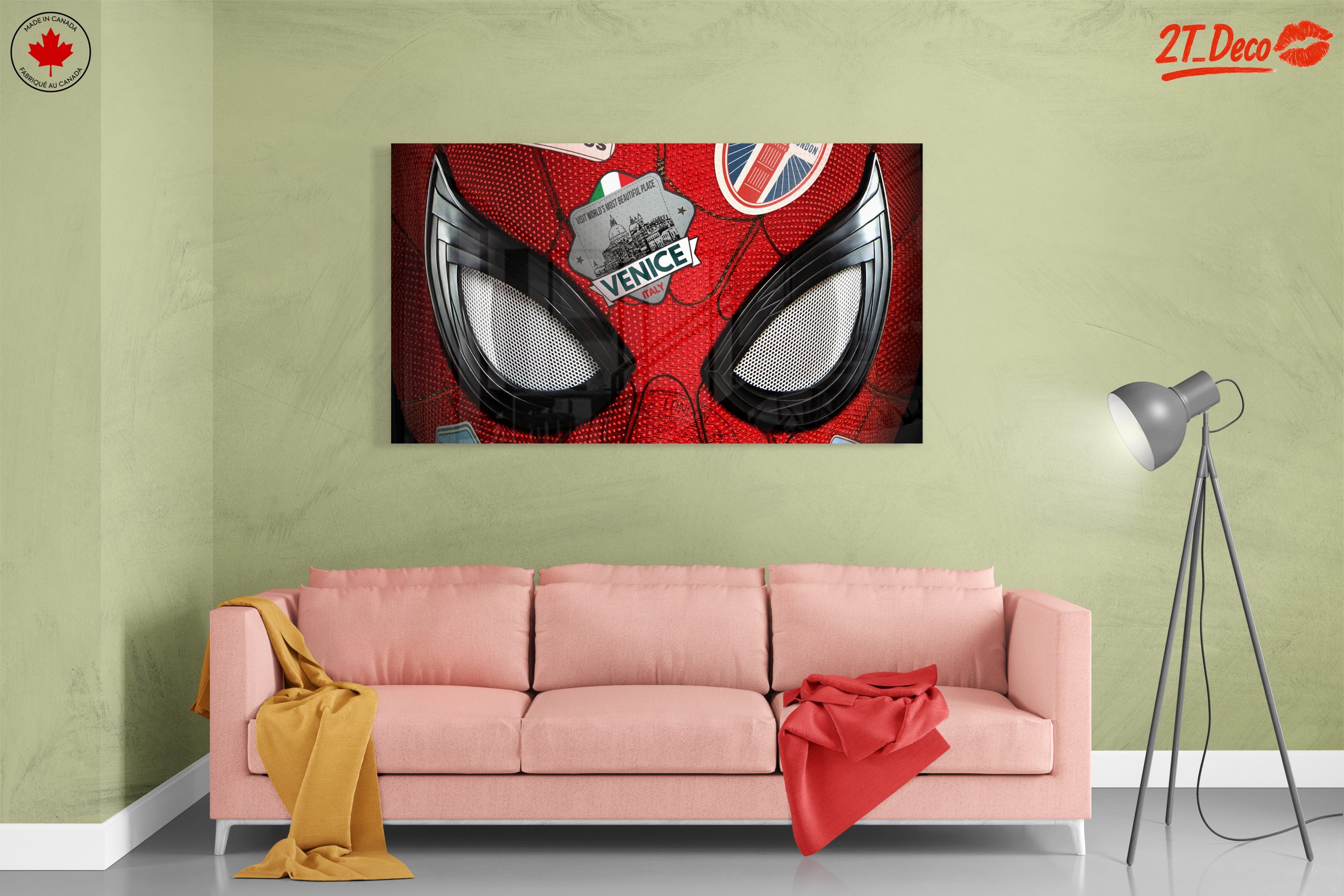 Spider-Man Inspired Wall Art Featuring Iconic Design - Image 7