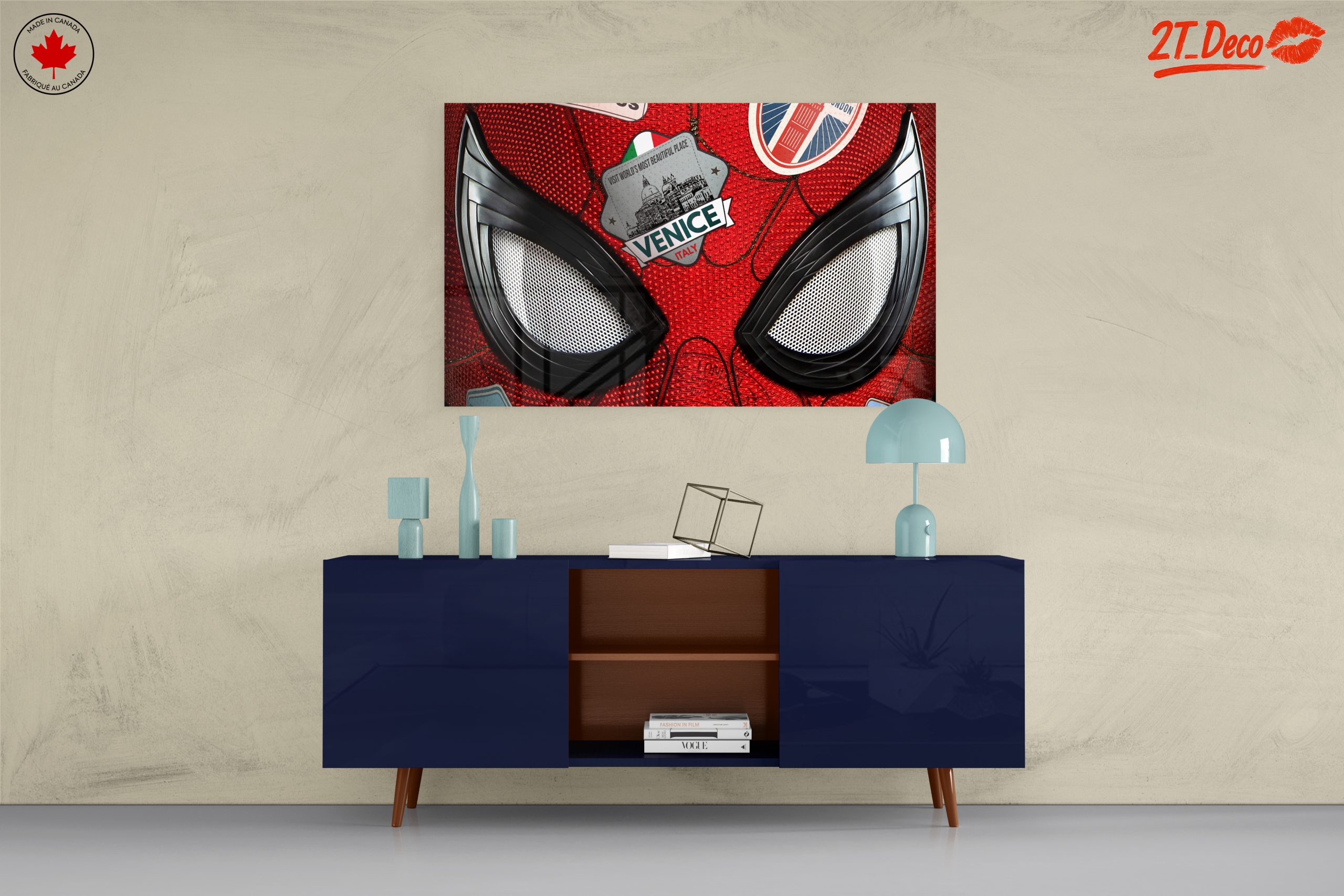 Spider-Man Inspired Wall Art Featuring Iconic Design - Image 8