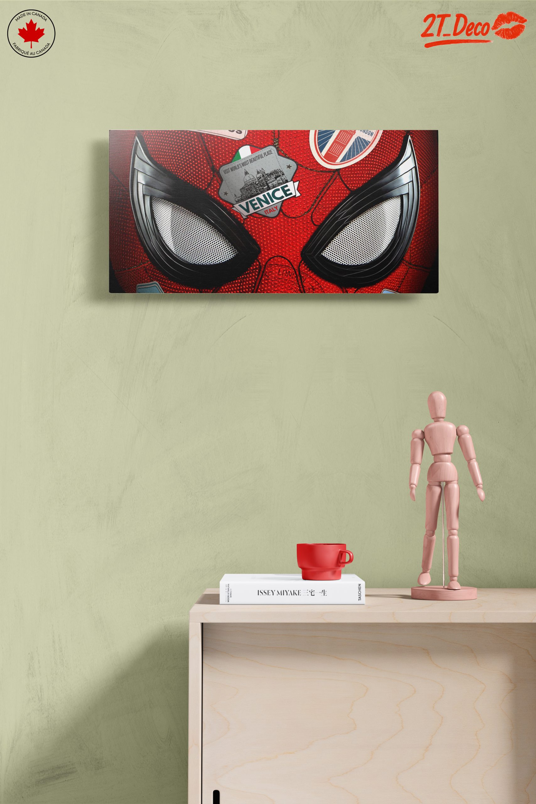 Spider-Man Inspired Wall Art Featuring Iconic Design - Image 14