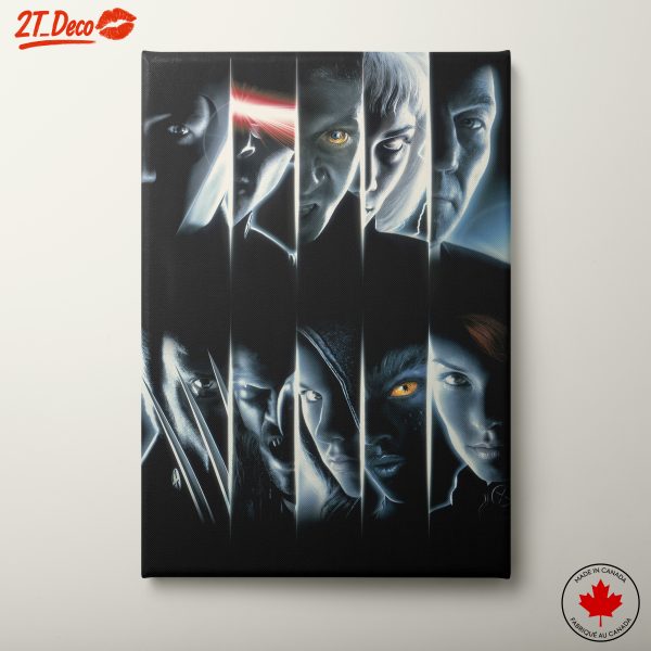 X-Men Characters in Dramatic Display