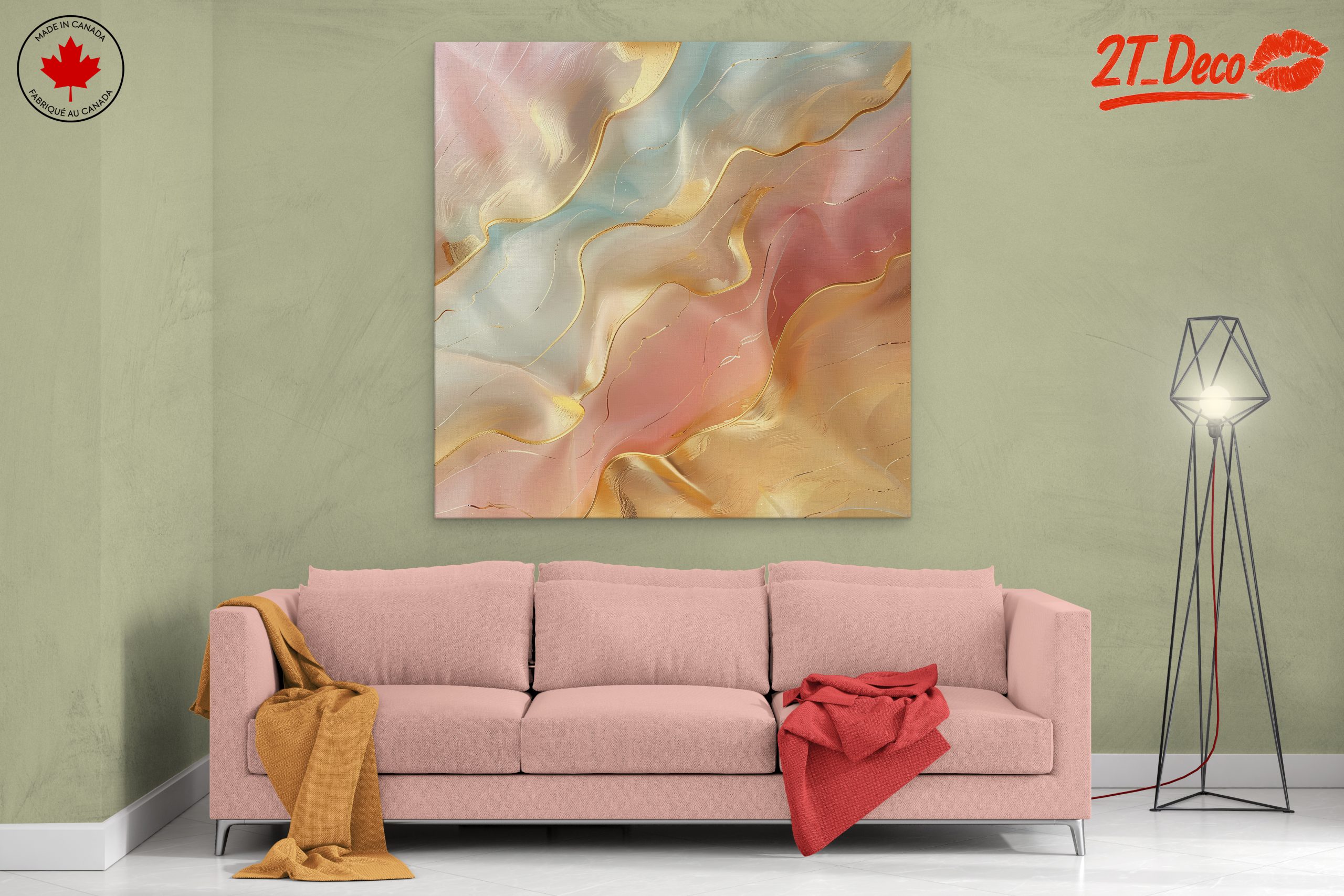 Elegant Abstract Flowing Lines Design - Image 2