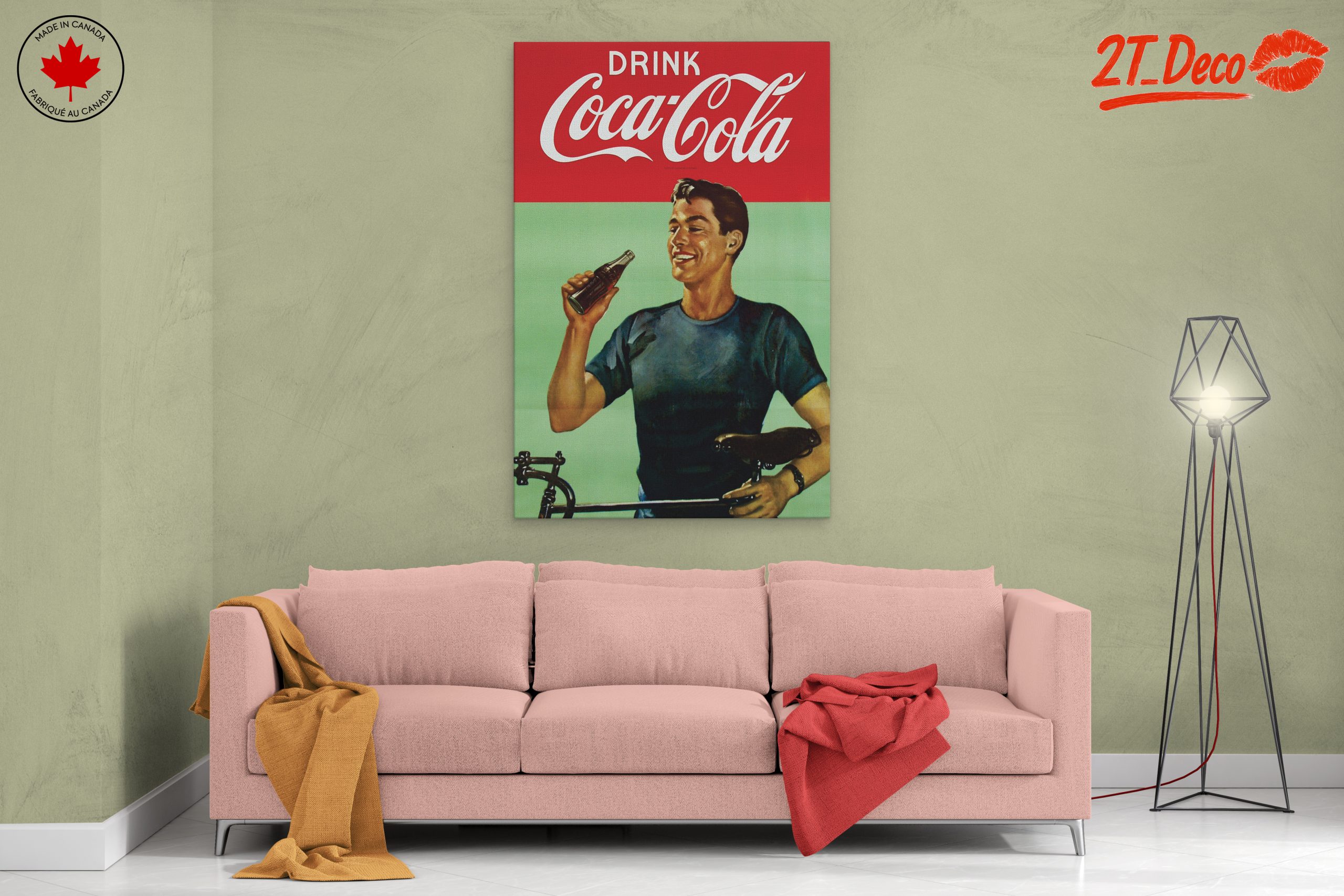 Vintage Coca-Cola Advertising Art 3 - Image 2