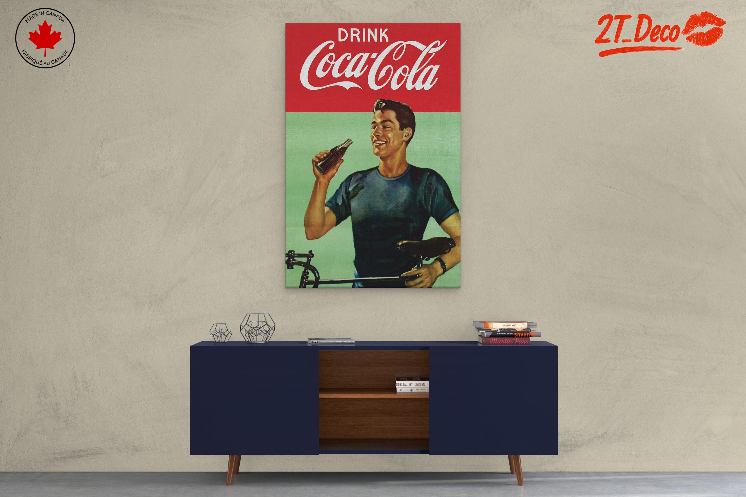 Vintage Coca-Cola Advertising Art 3 - Image 3