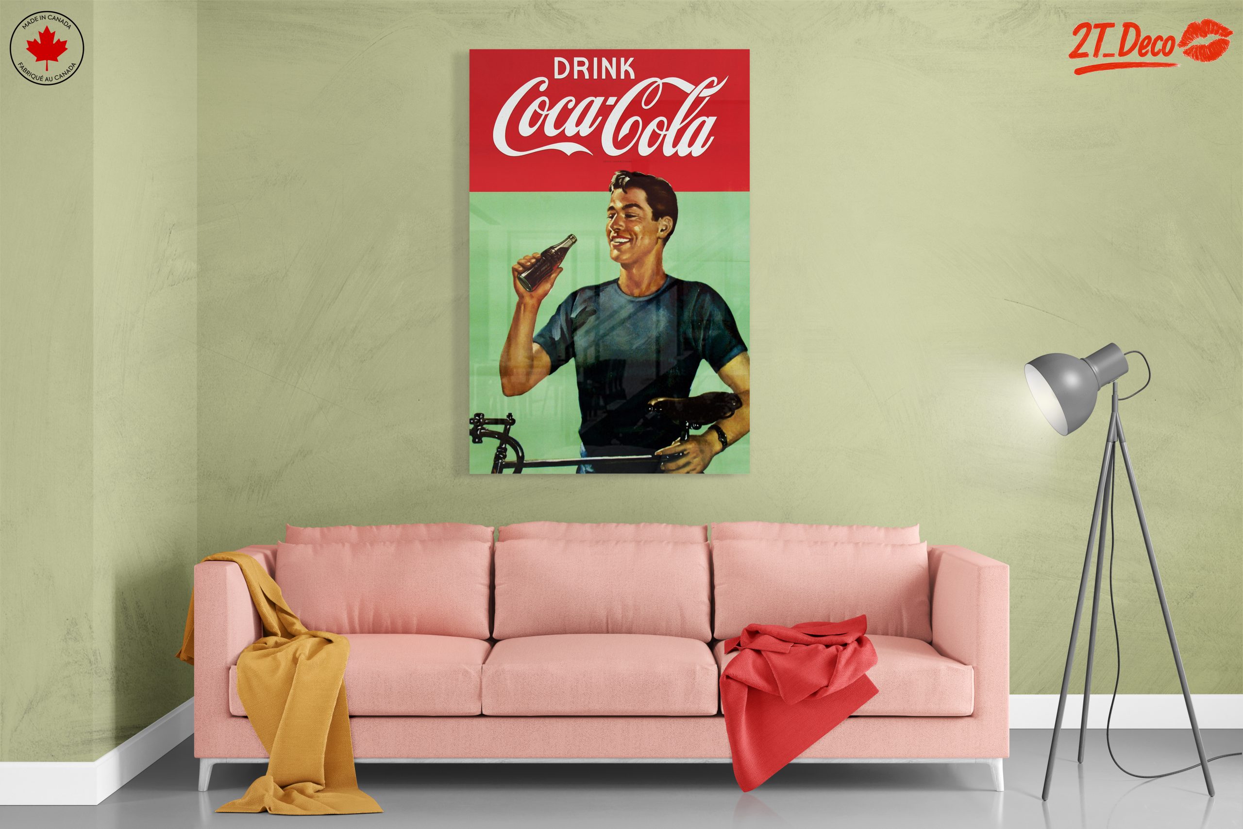 Vintage Coca-Cola Advertising Art 3 - Image 7
