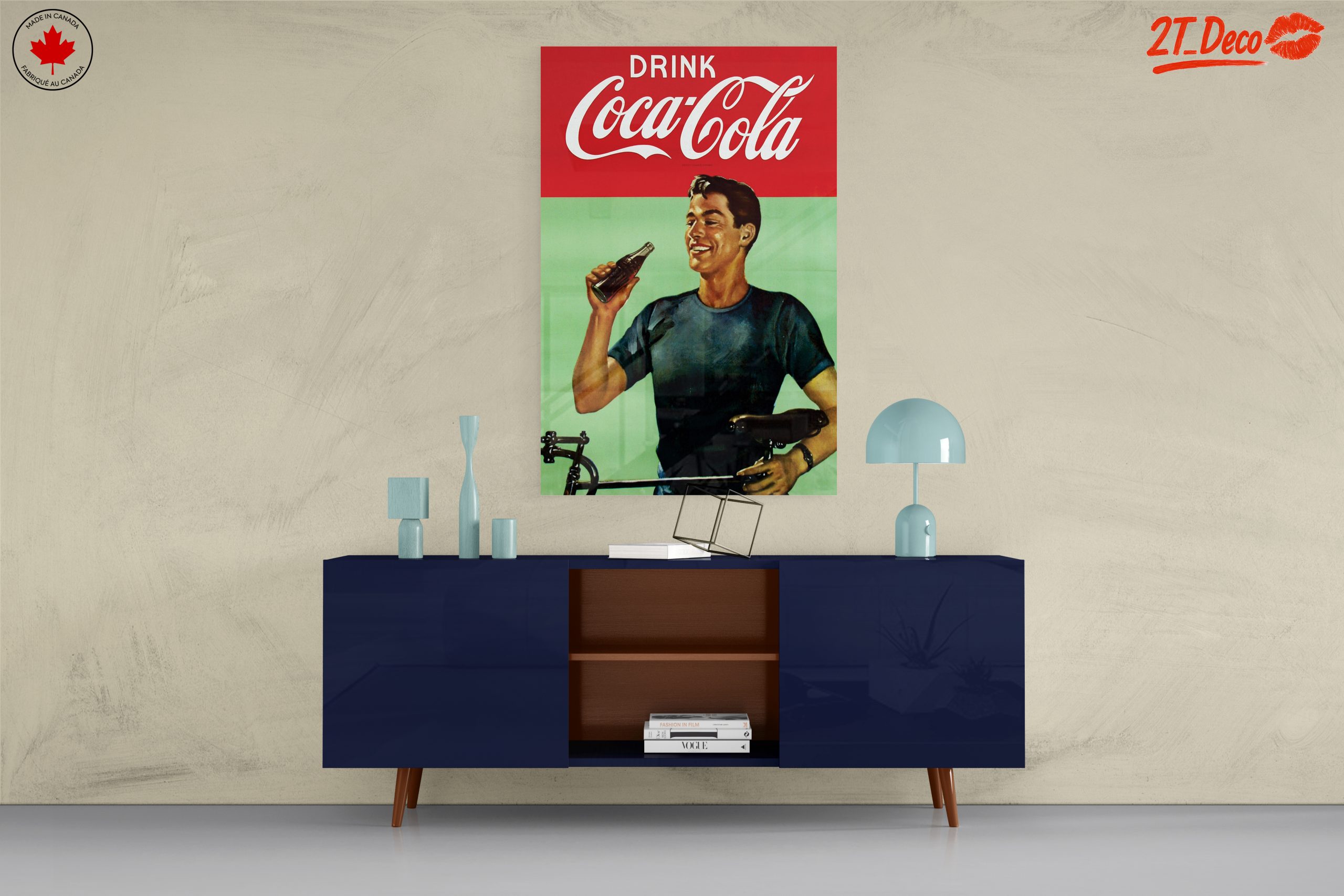 Vintage Coca-Cola Advertising Art 3 - Image 8