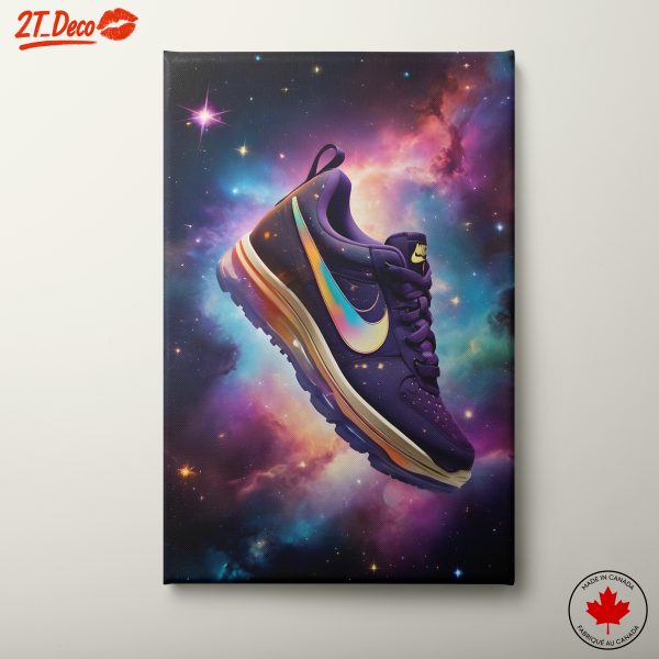 Cosmic Athletic Shoe Art