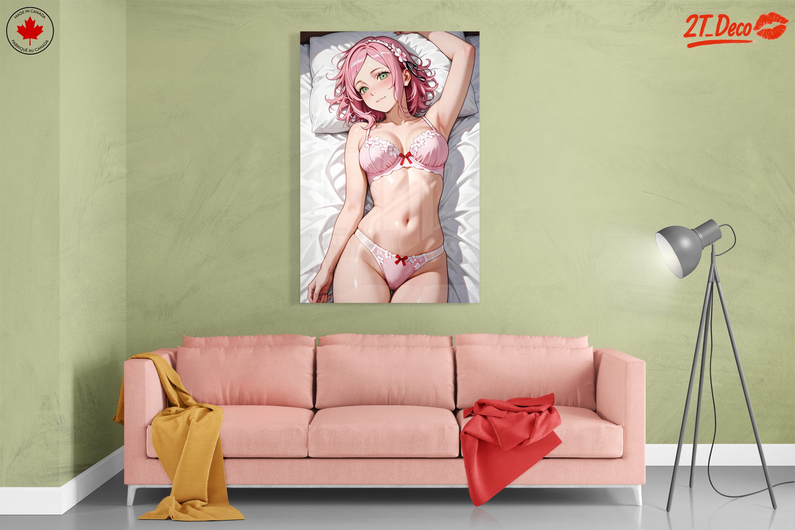 Naruto Character in Lingerie Pose - Image 7