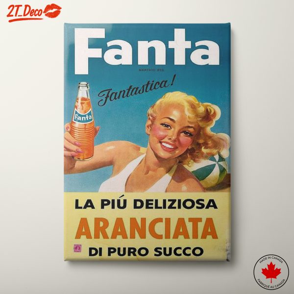 Vintage Fanta Soft Drink Advertisement