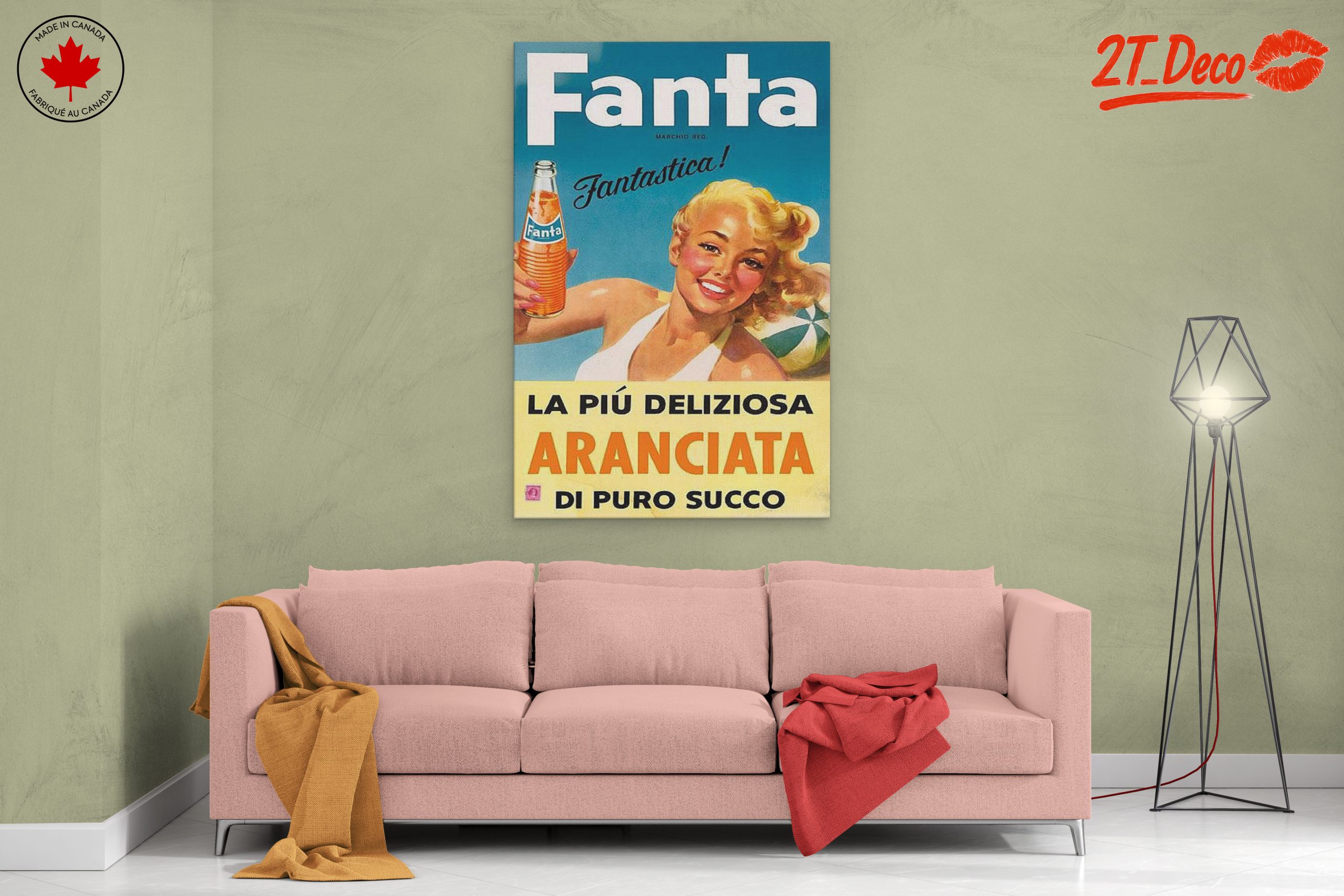 Vintage Fanta Soft Drink Advertisement - Image 2