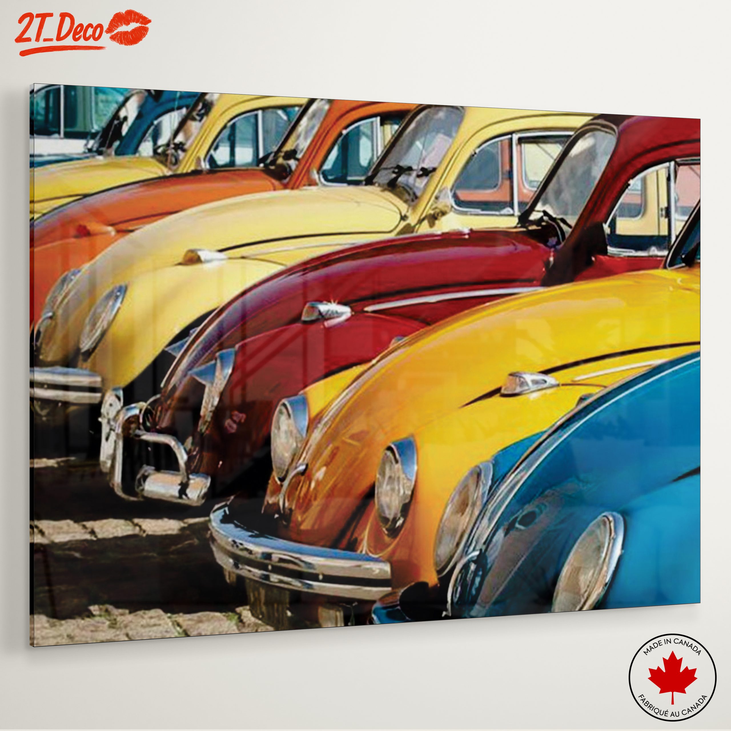 Vintage Classic Cars Arrangement - Image 6
