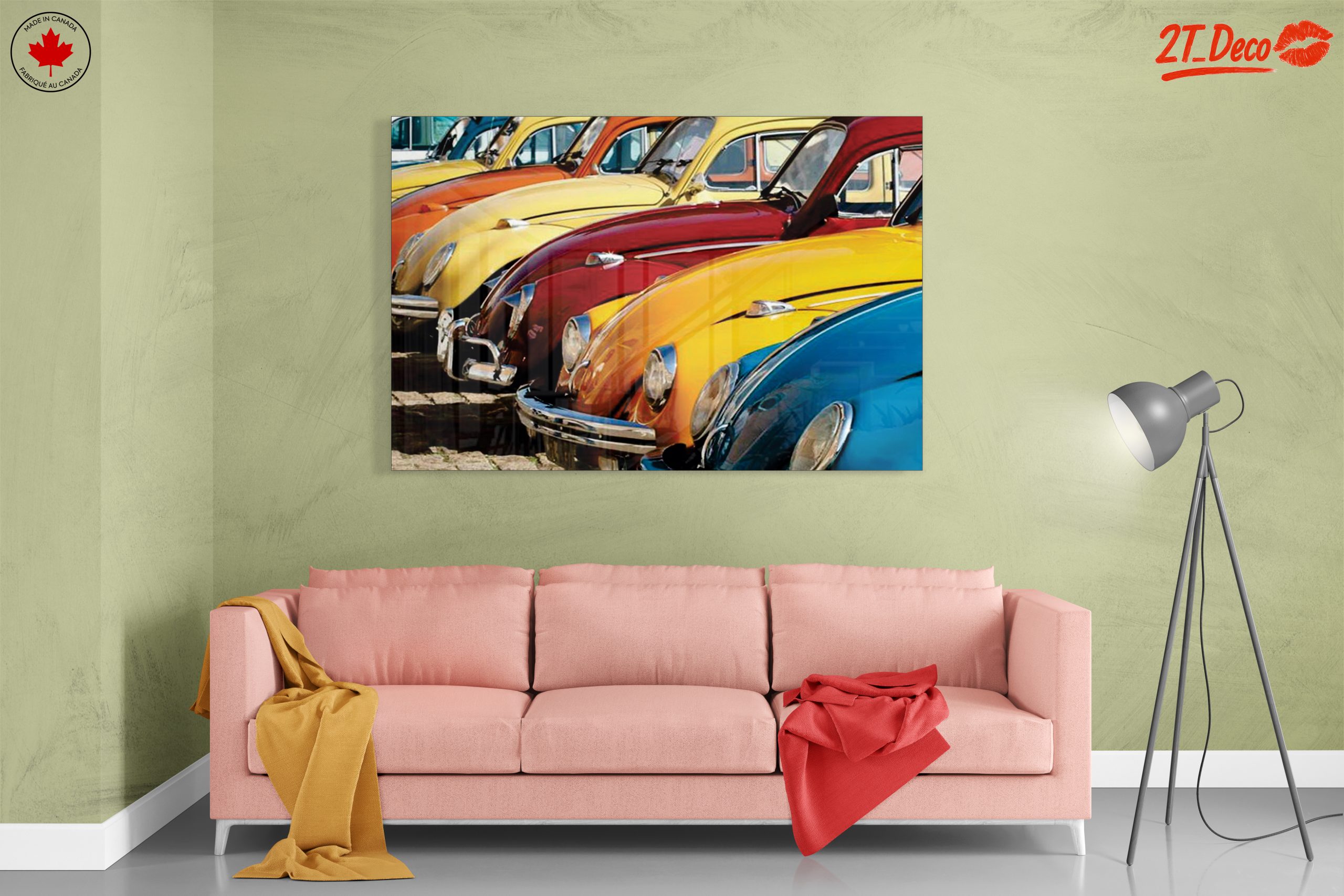 Vintage Classic Cars Arrangement - Image 7