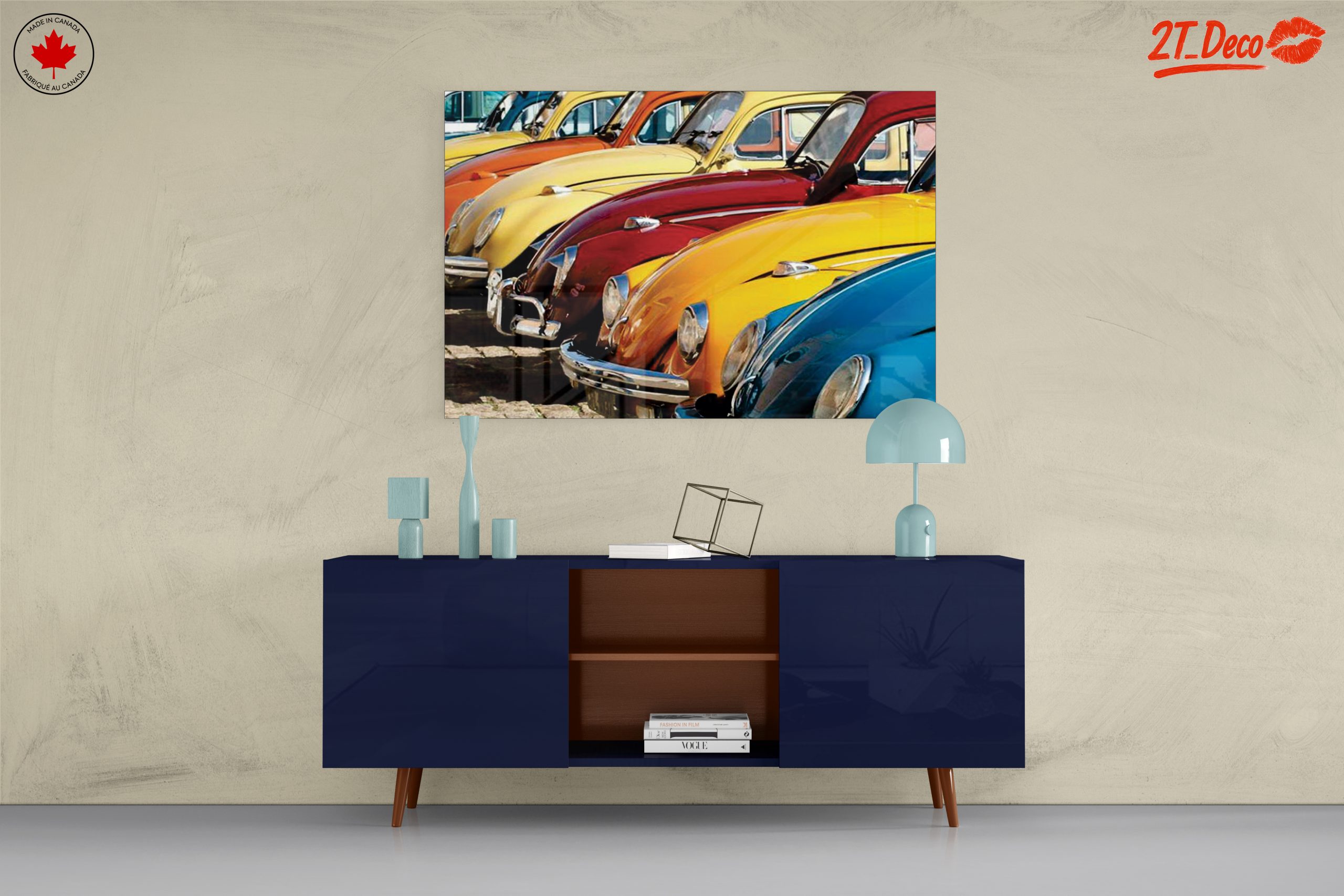 Vintage Classic Cars Arrangement - Image 8