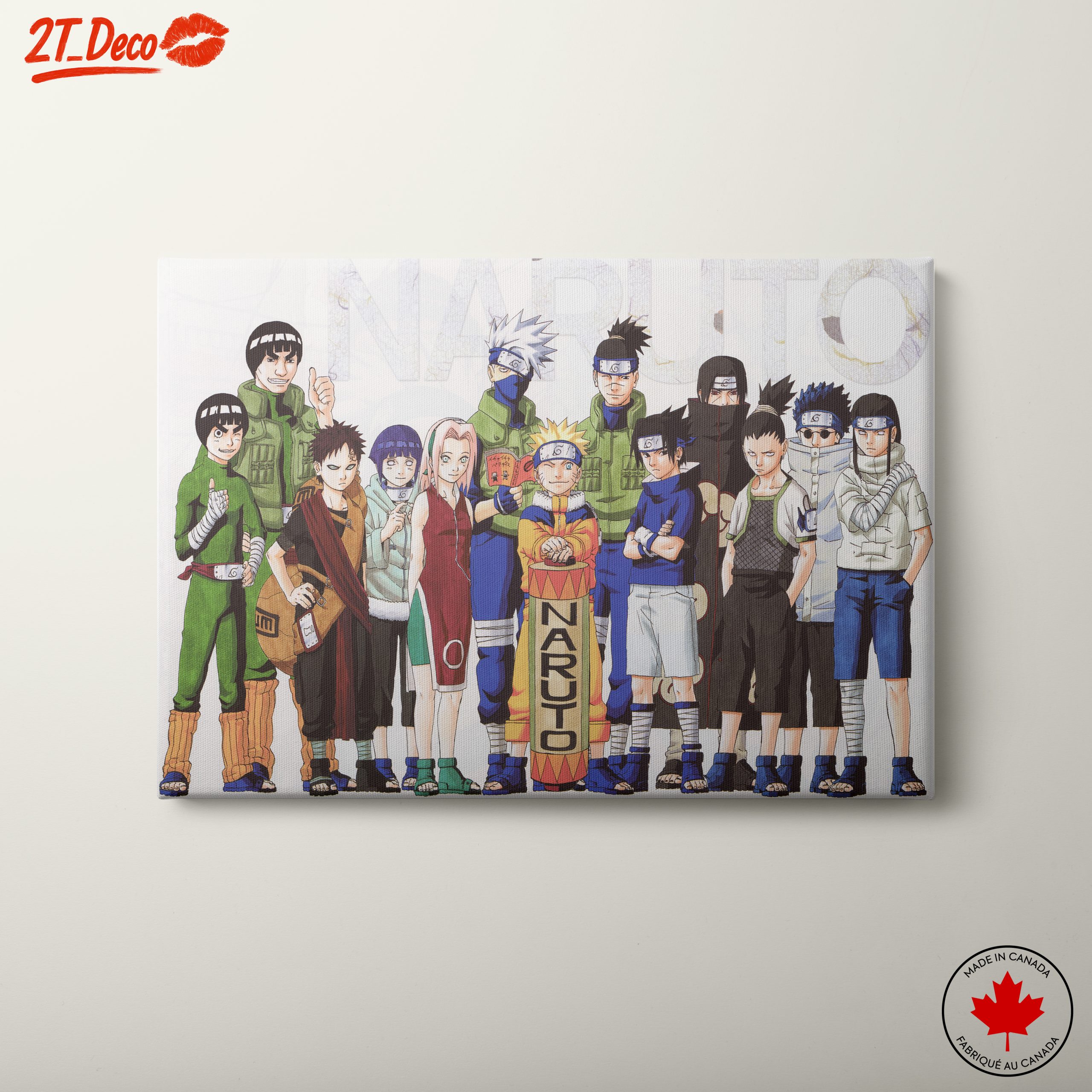 Naruto Characters in Action
