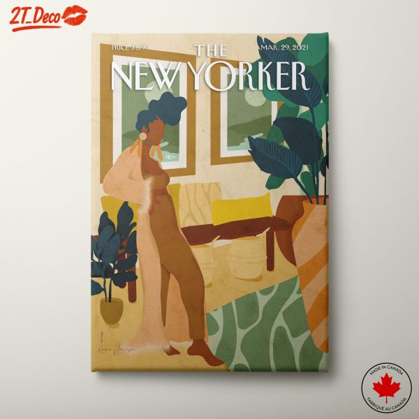 Stylish New Yorker Magazine Wall Art