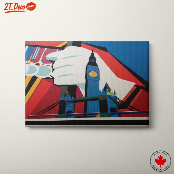 Vibrant Cityscape Featuring Iconic Landmarks