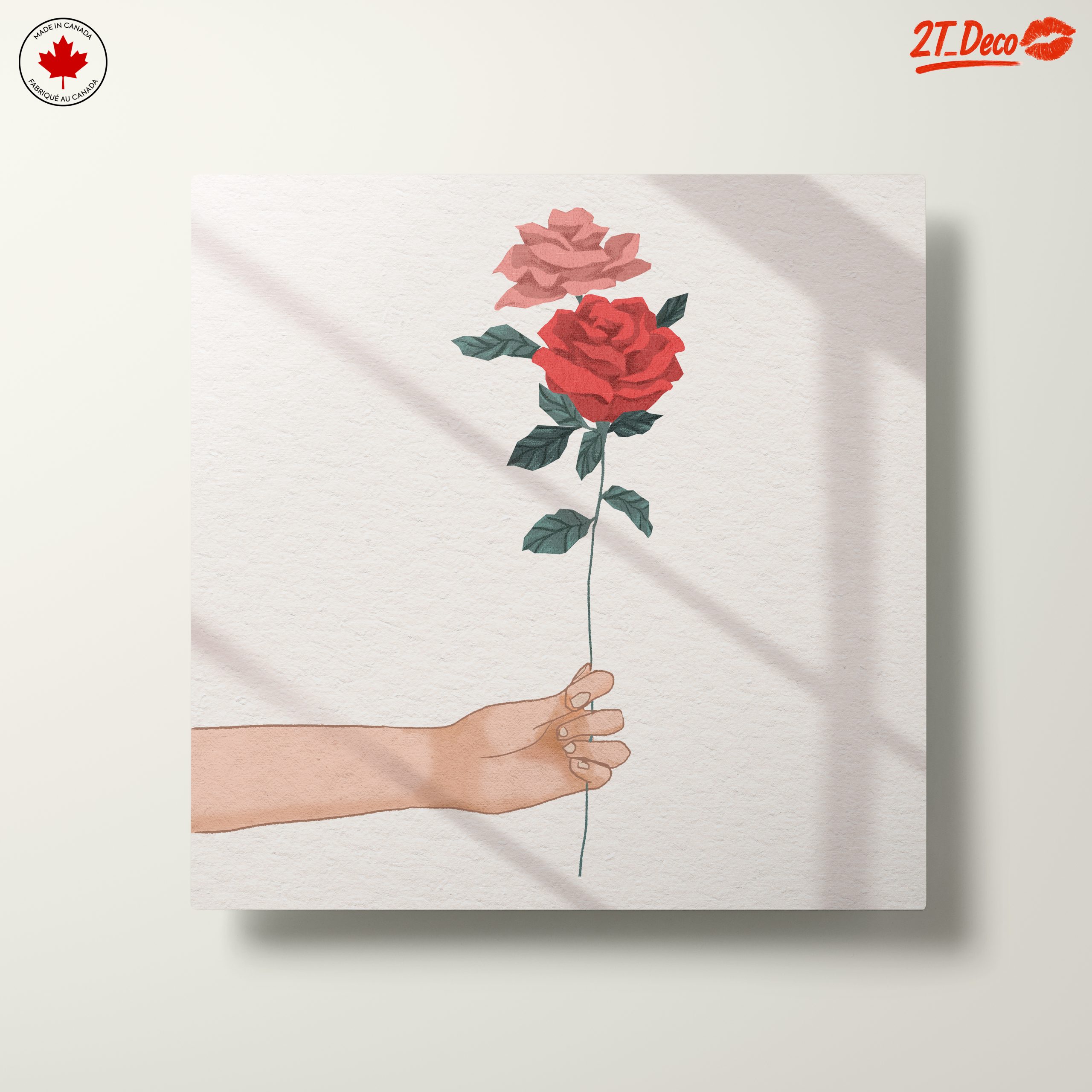 Hand-Held Roses Drawing - Image 10