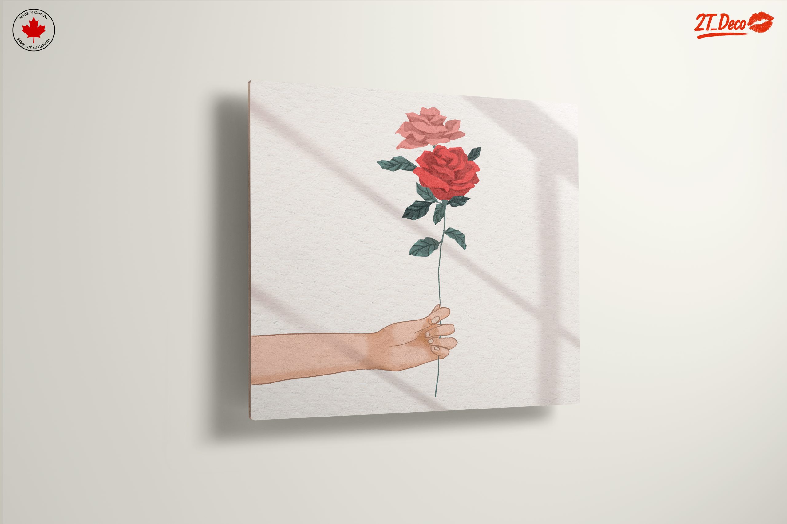 Hand-Held Roses Drawing - Image 13