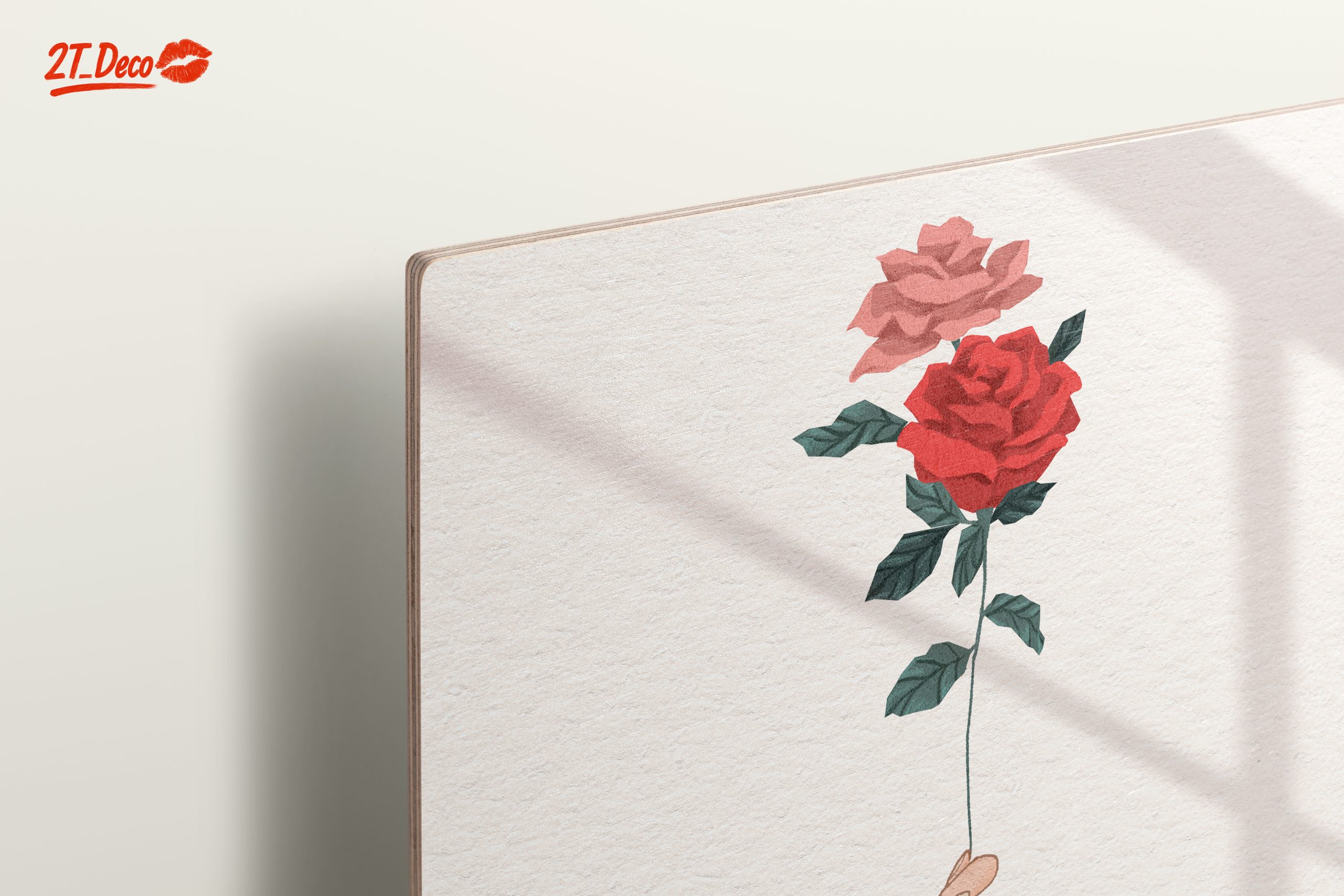 Hand-Held Roses Drawing - Image 15