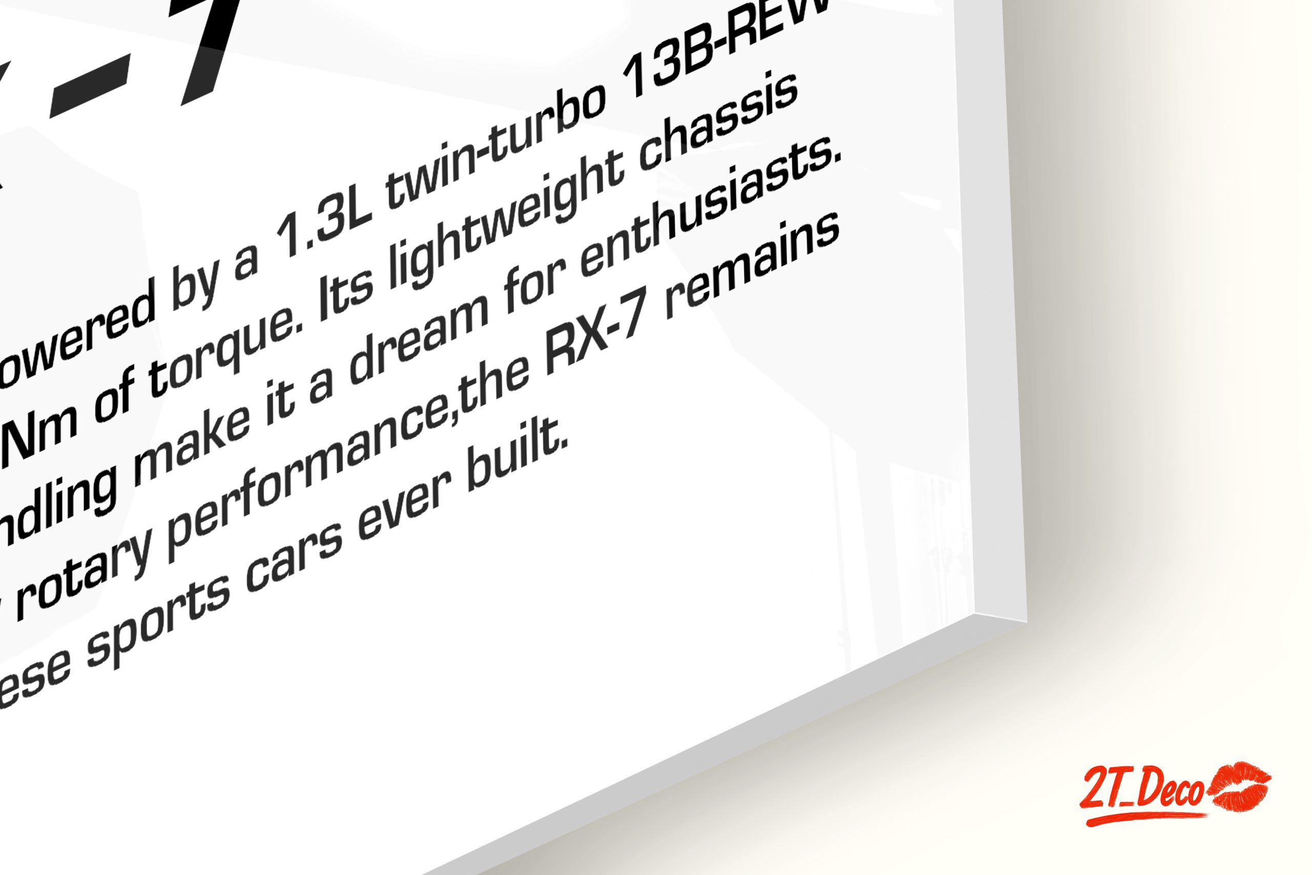 Mazda RX-7 JDM Icon Artwork - Image 9