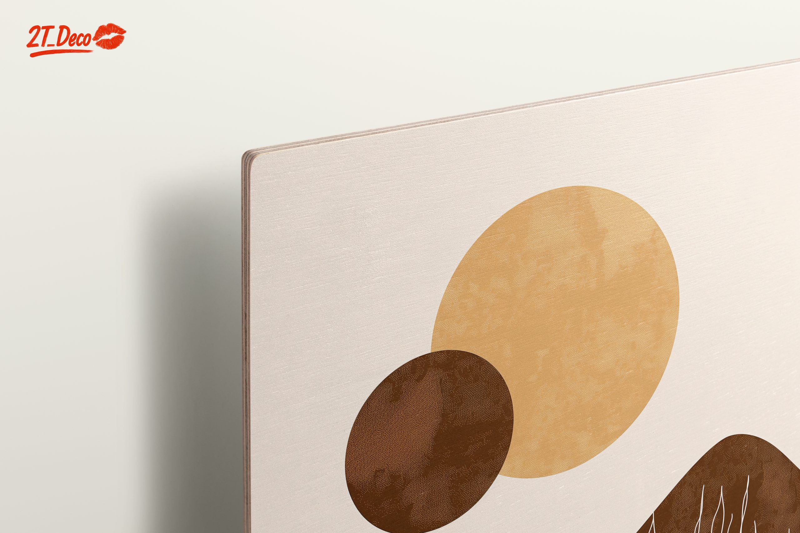 Modern Abstract Landscape with Organic Shapes - Image 15