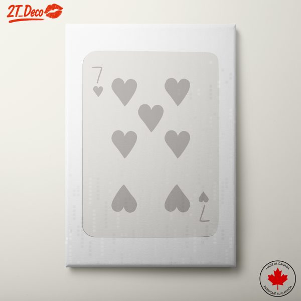 Minimalist Playing Card Design Art