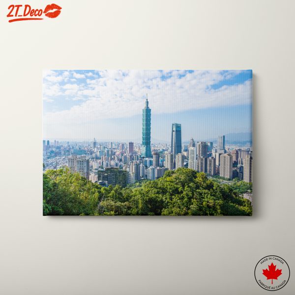 Taipei City Skyline View