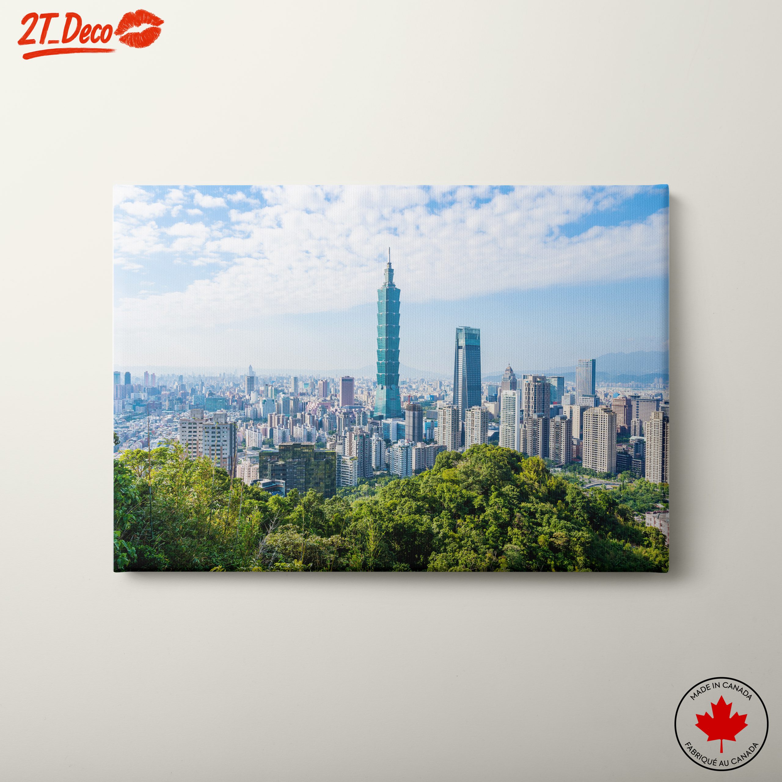 Taipei City Skyline View