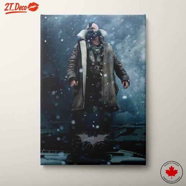 Bane from DC Comics in a Snowy Scene