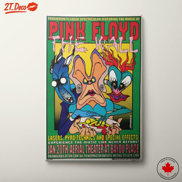 Pink Floyd The Wall Laser Spectacular Artwork
