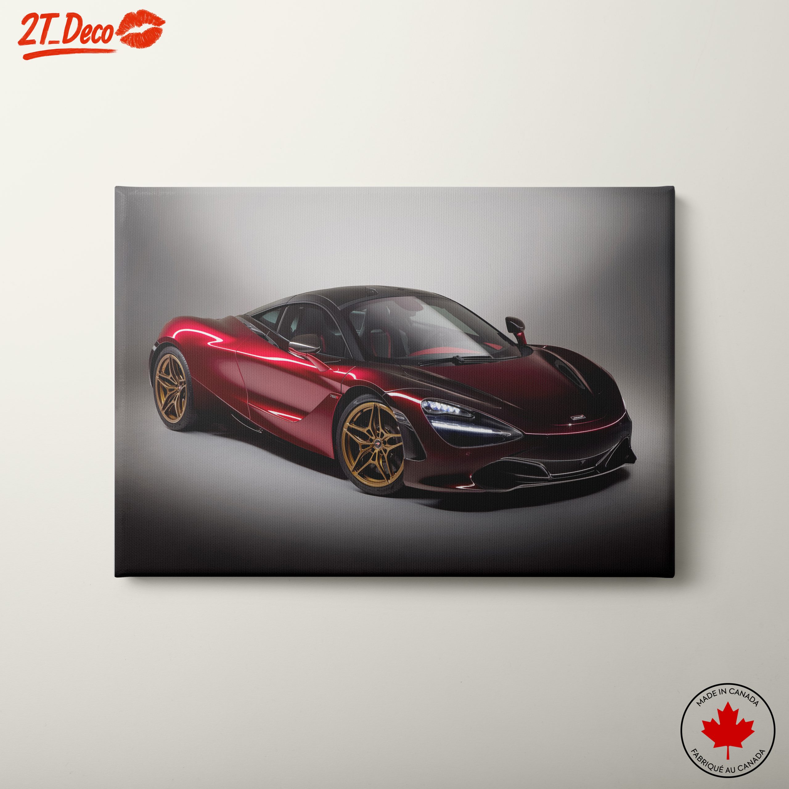 Stunning McLaren Sports Car Artwork