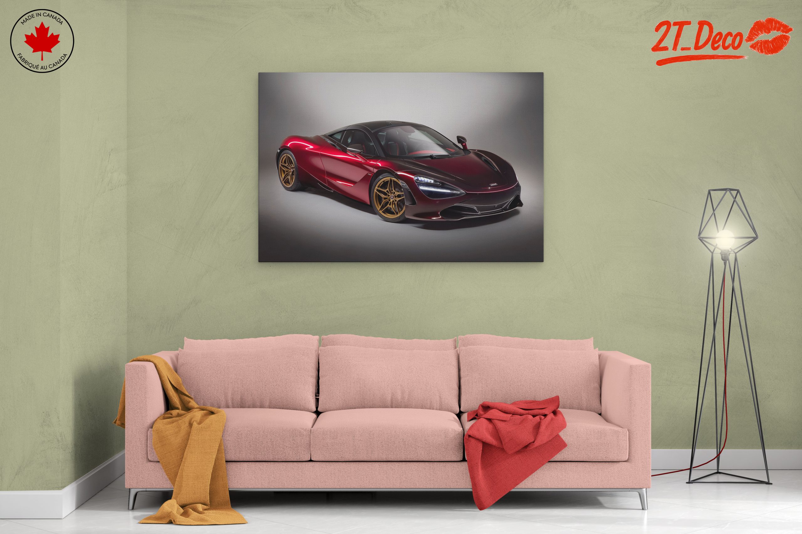 Stunning McLaren Sports Car Artwork - Image 2