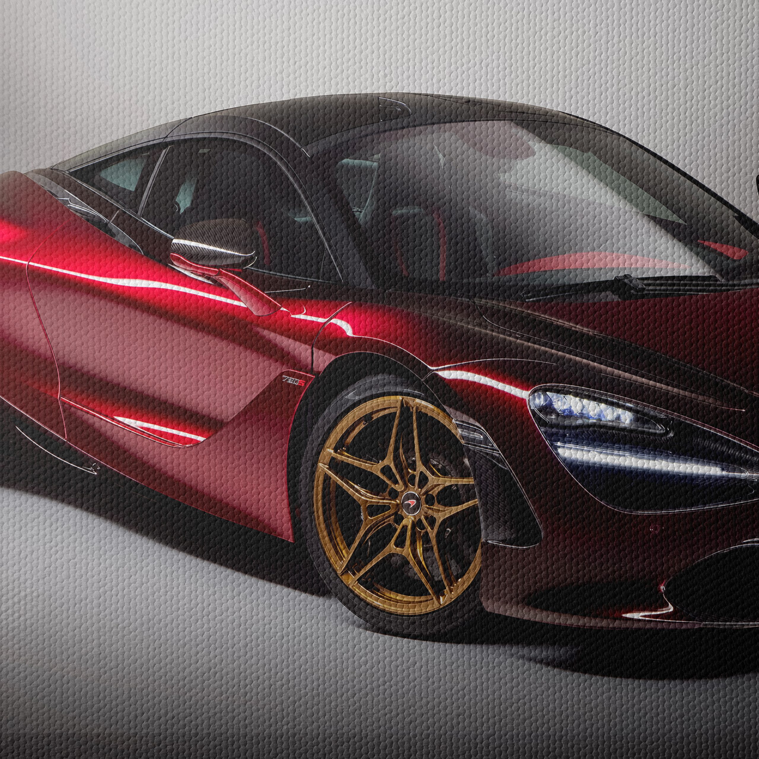 Stunning McLaren Sports Car Artwork - Image 4