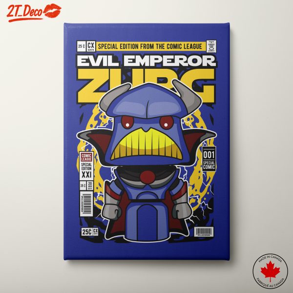 Evil Emperor Zurg Comic Character Art