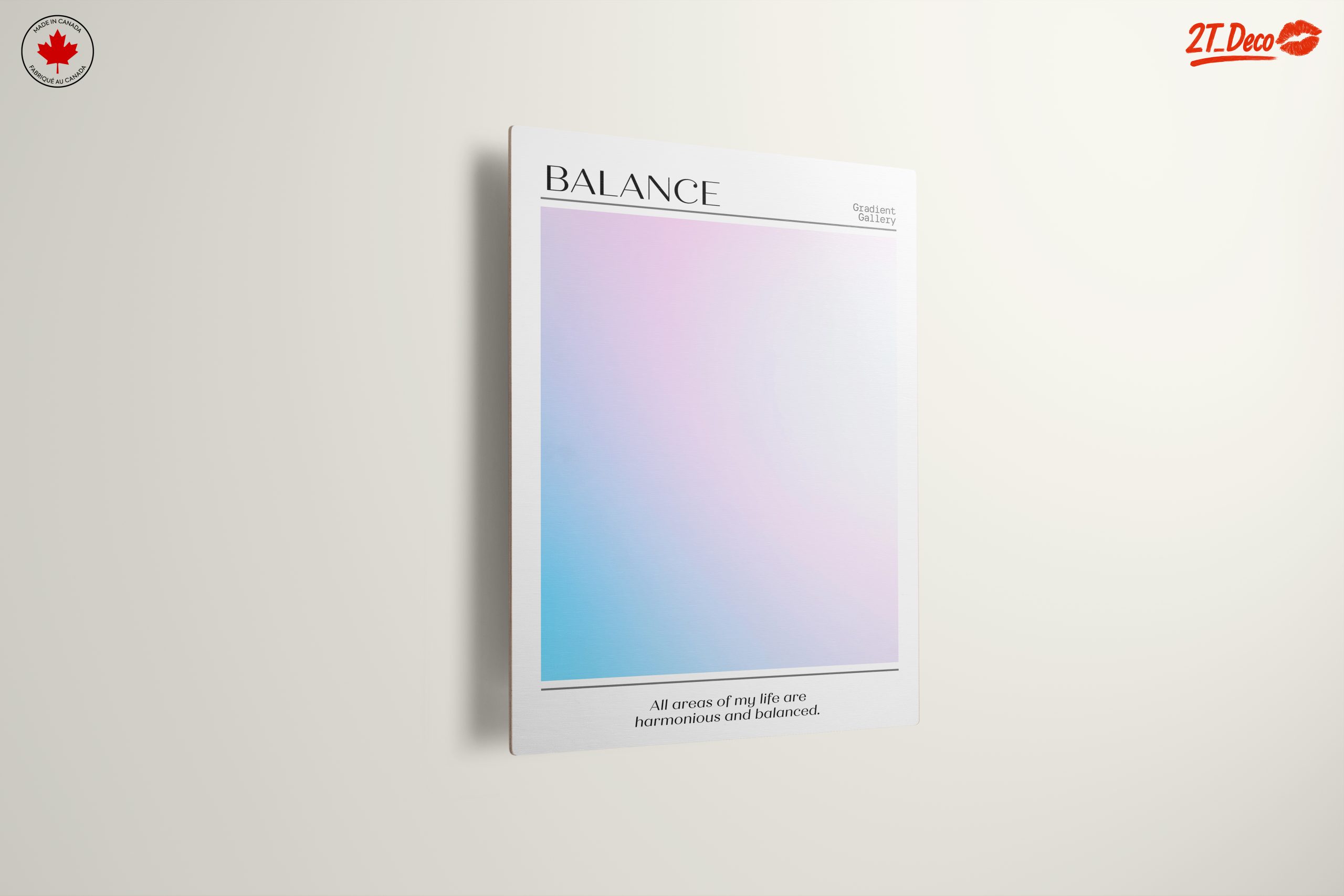 Soft Gradient Balance Abstract Art - Image 13